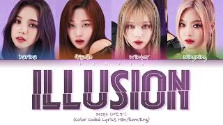 aespa - 'Illusion (도깨비불)' Color Coded Lyrics/가사 (Han/Rom/Eng)