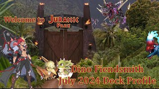 Welcome Fiendsmith to Jurassic Park | Dino Fiendsmith Deck Profile & Combo | July 2024 Post INFO