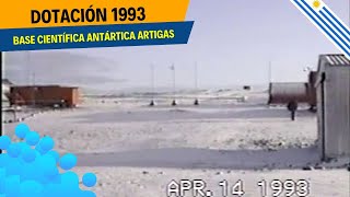 La dotación 1993 de la Base Científica Antártica Artigas