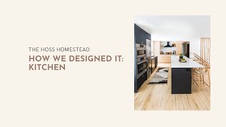 How we designed it: contemporary scandi kitchen