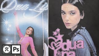 Dua Lipa Graphic Tee Design Breakdown | Photoshop Tutorial