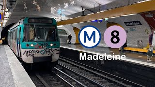 [Paris] Métro 8 (MF77) – Madeleine