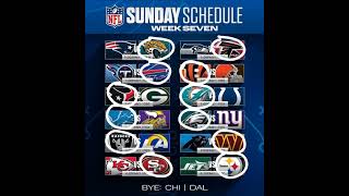 Sunday picks for Week 7 🏈 #nfl #football #news #highlights #sports #picks #shorts #fypage #fyp