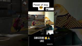 Power of dog 🐕 ll short viral video in garena free fire 🔥 ll tending short #3