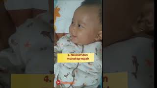 Perkembangan Bayi usia 0-3 Bulan #shorts #perkembanganbayi #bayilucu #bayi3bulan