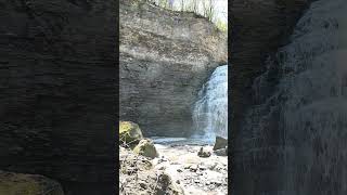 Enchanting Cascade: Exploring Rockway Falls. #shorts