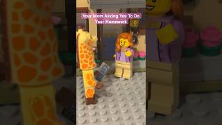 Pov - You try to do your homework #lego #animation #share #sub #funny #relatable #giraffe #marvel