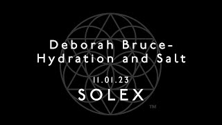 Deborah Bruce- Hydration and Salt