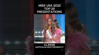 Miss USA 2023 Top 20 Presentations. #allaboutnewbeauty #missusa