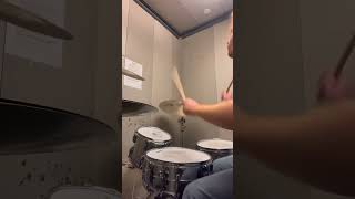 Hitting the snare that hard during a blast beat..  #metaldrums #drums