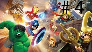 Lego Marvel Super Heroes Прохождение №4 Погоня