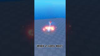 When 2 gods clash #youtubeshorts #shorts #gaming #viral #roblox #robloxshorts #bladeball