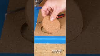 Cutting Cork on CNC Machine