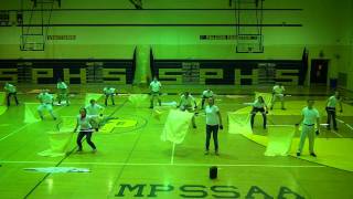 Winter Guard Full Practice Run #1 - Old Mill High School Marching Band