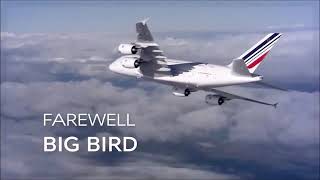 Air France A380 farewell