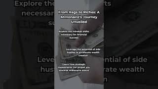 🚀 From Rags to Riches: A Millionaire's Journey Unveiled #shorts #millionaires #wealth