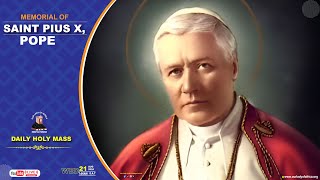 Memorial of Saint Pius X, Pope |Daily TV Mass,  Wednesday 21st August, 2024