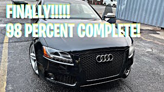 Audi S5 from Longisland Copart auction Rebuilding it PART 3