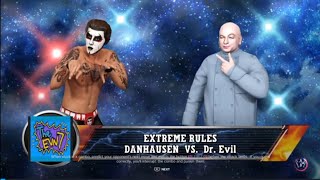 WWE 2K23 - Danhausen Vs Dr. Evil ( Dr. Malito ) "A very evil match!"