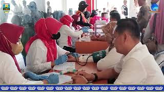 PEMKAB PESISIR BARAT GELAR DONOR DARAH SUKARELA PERINGATI HUT KORPRI KE-52