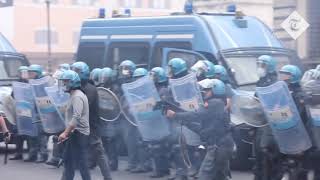 In Rome Thousands march in Rome to protest workplace vaccine rule