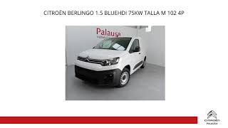 CITROËN BERLINGO 1.5 BLUEHDI 75KW TALLA M 102 4P - Descubre la oferta