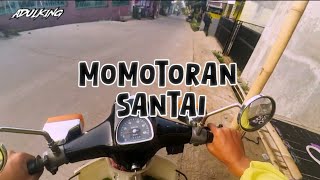 MOTOVLOG | NYORIDE SANTAI | YAMAHA V75 | SI UTAH LALAY