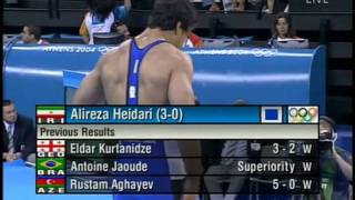 Ibragimov, Magomed (UZB) vs Heydari, Alireza (IRI)