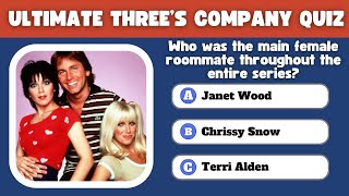 The Ultimate Three's Company Trivia Challenge: Prove Your Knowledge!