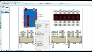 Proteus Simulation - Interfacing MAX7219 dot matrix display with Arduino