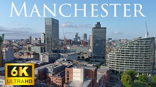 Manchester City Centre England Drone Video Autel Evo 2 6k