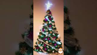 Look at these simple Christmas tree ideas when on a budget  #christmas2024 #christmasdecorations