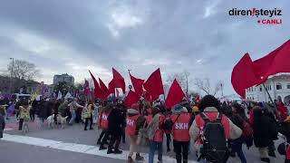 #Canlı: Şiddeti, sömürüyü bitireceğiz! Eşit, özgür yaşayacağız / Kadıköy