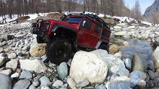 TRAXXAS TRX-4 LAND ROVER DEFENDER CRAWLING - Breizh RC Life