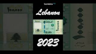 Lebanon 100000 pounds 2023 (Shorts) #banknotes #bonistics #currency #billetes #notes #Lebanon #money