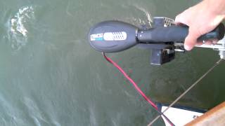 Sailboat Sailboat Electric Trolling Motor Test