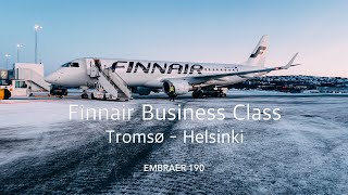 Finnair E190 Business Class Review: Tromsø to Helsinki