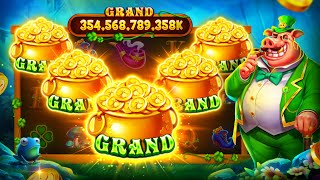 🍀Win big with Paddy O' Piggy🍀|FREECOINS in video description!|Jackpot Wins