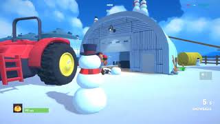 VanossGaming! Shotgun Farmers Funny Moments - Our Characters in Snowman Prop Hunt!