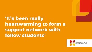 'It's been really heartwarming to form a support network with fellow students'