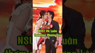 Vũ Luân thơm Phương Lê tại Nhật Bản #vũluân #phuongle #trending #tintuc #shortvideo #showbiz #news