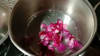 Homemade Rosewater #shorts video