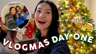 VLOGMAS DAY 1: getting in the christmas spirit! | Mia Rits