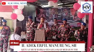 HUT Ke -22 LMP dan Hari Sumpah Pemuda Bersama Ketum H. Adek Erfil Manurung, SH Berlangsung Semarak