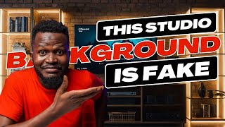 How To Create A FAKE YOUTUBE STUDIO BACKGROUND For FREE with AI (Free YouTube Studio Setup)