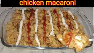 Chicken Macaroni Recipe l Restaurant style macaroni ll@Dhamaka Recipe Amna