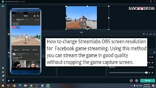 How To  Change Streamlabs' Canvas And Output Resolution | How To Crop Streamlabs' Canvas