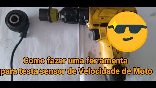 Como Fazer uma Ferramenta para testa Sensor de Velocidade.😎