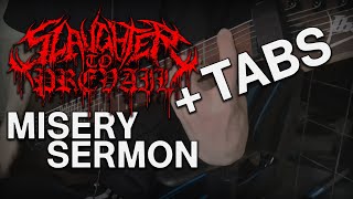 Slaughter to Prevail - "Misery Sermon" | Full One Take Guitar Cover + TABS