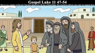 Reflection for Children | Gospel Luke 11 47-54  | 17 October  2024